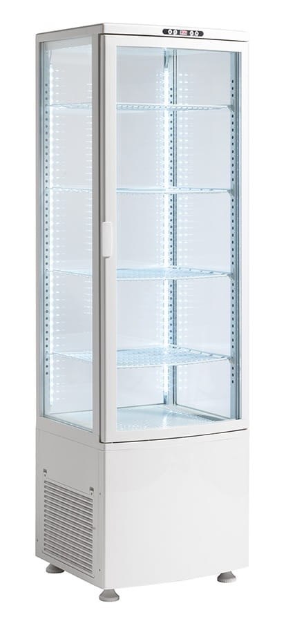 Witryna chłodnicza cukiernicza LED biała 235 l Resto Quality RTC237WE